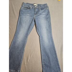 Levis Signature Jeans Womens 30x30 Blue Mid Rise Bootcut Denim Western Cowboy